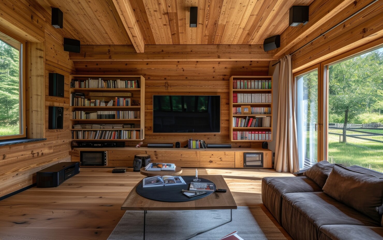 Дерев’яні котеджі